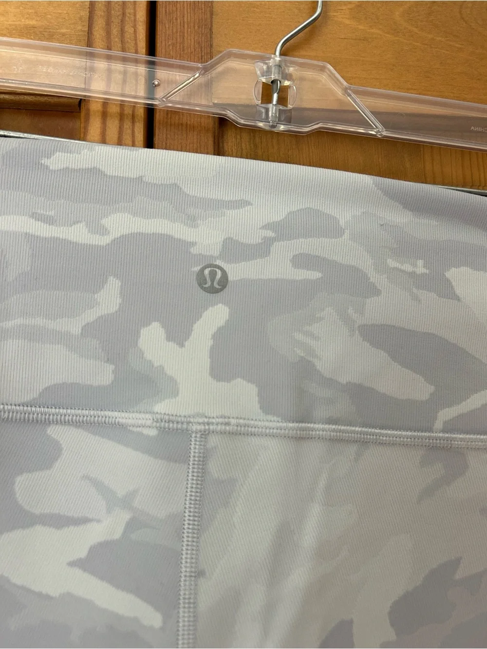 lululemon athletica Light Gray Camo High-Rise Bike Shorts